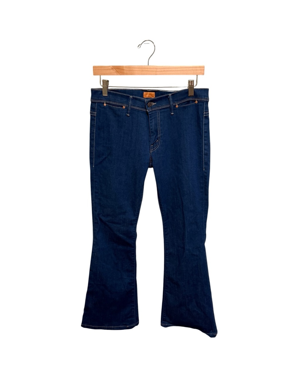 NWOT MOTHER “The Curfew - Blue Skies and Promises” Flare Jeans - Size 29